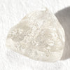 1.62 carat sparkly and pink raw diamond macle