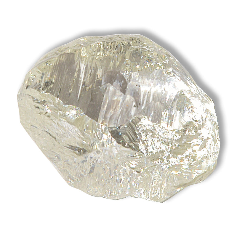 1.45 carat gorgeous oblong dodecahedral raw diamond