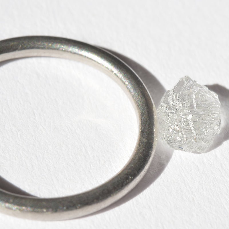 1.22 carat unique and freeform raw diamond