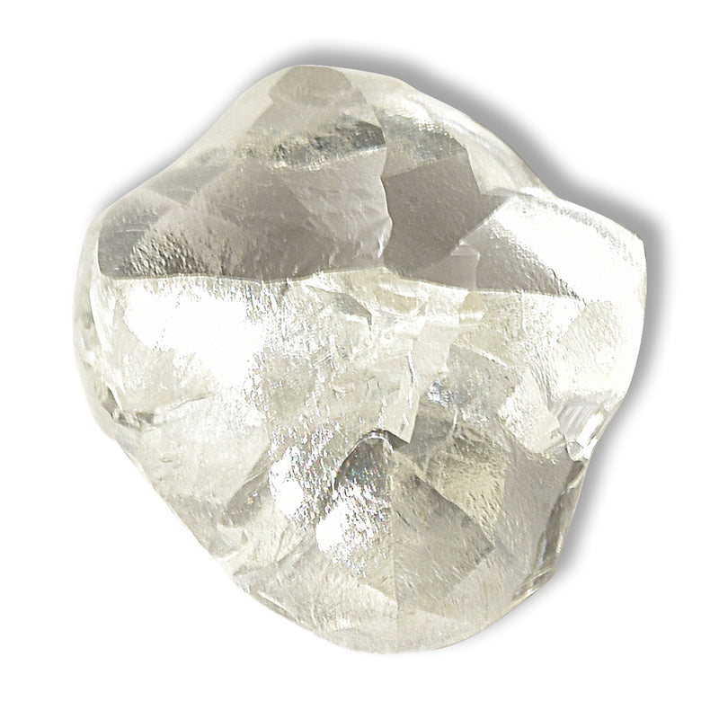 1.42 carat creative crystalline raw diamond