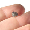 1.35 carat awesome black rough diamond
