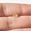 0.75 carat sweet peachy freeform raw diamond