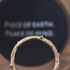 Nature inspired twig ring