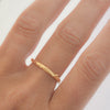 Nature inspired twig ring