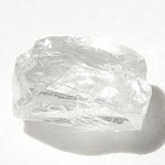 0.39 carat clean and clear rectangular raw diamond