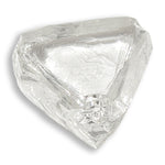 0.62 carat triangular raw diamond