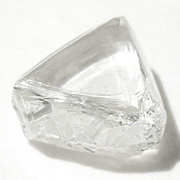 0.62 carat triangular raw diamond