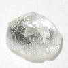 0.57 carat flat backed dodecahedral rough diamond