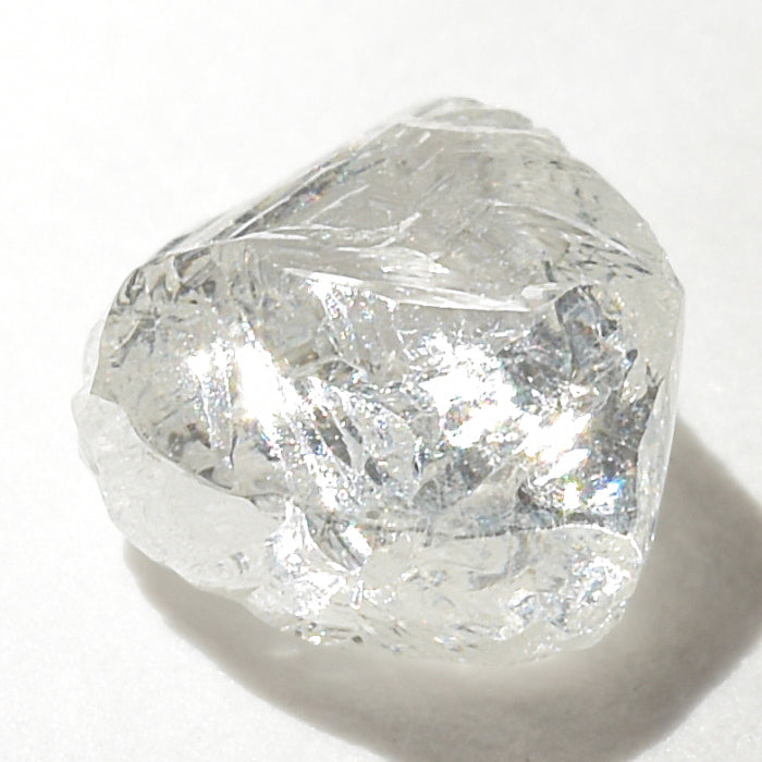 0.57 carat gemmy and flat rough diamond macle