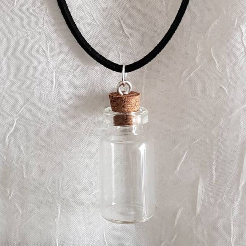 Loose Stone Glass Pendant