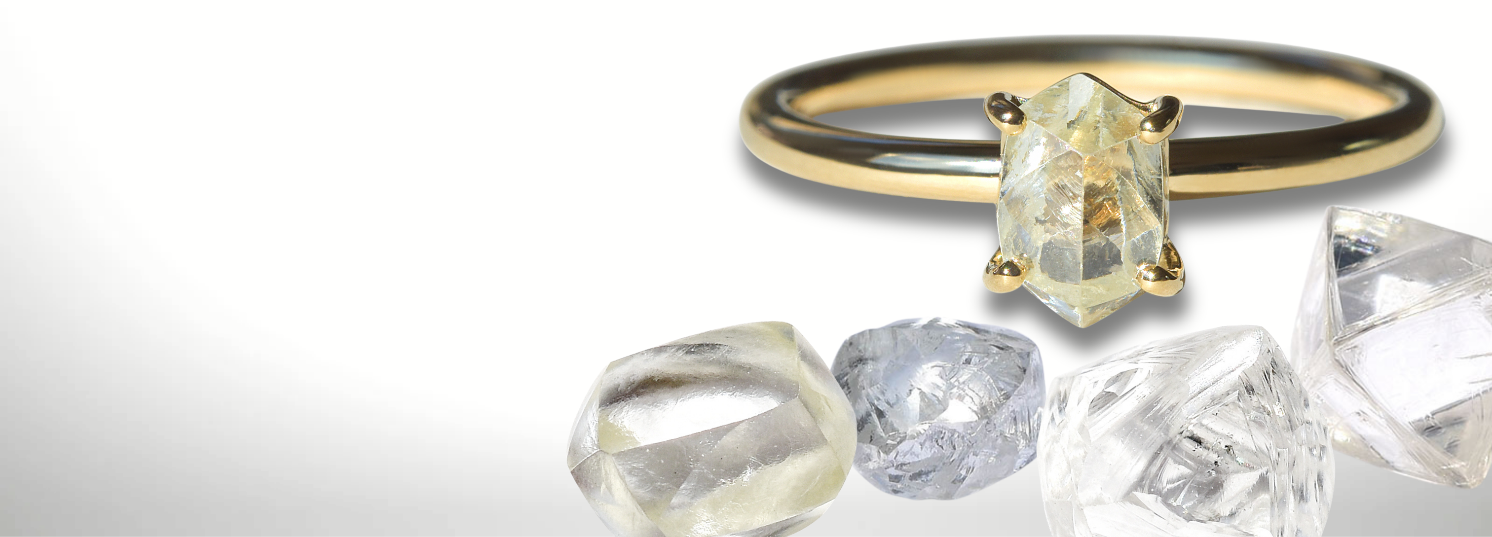 Rough Diamonds and Raw Diamond Engagement Rings from a Trusted Source
