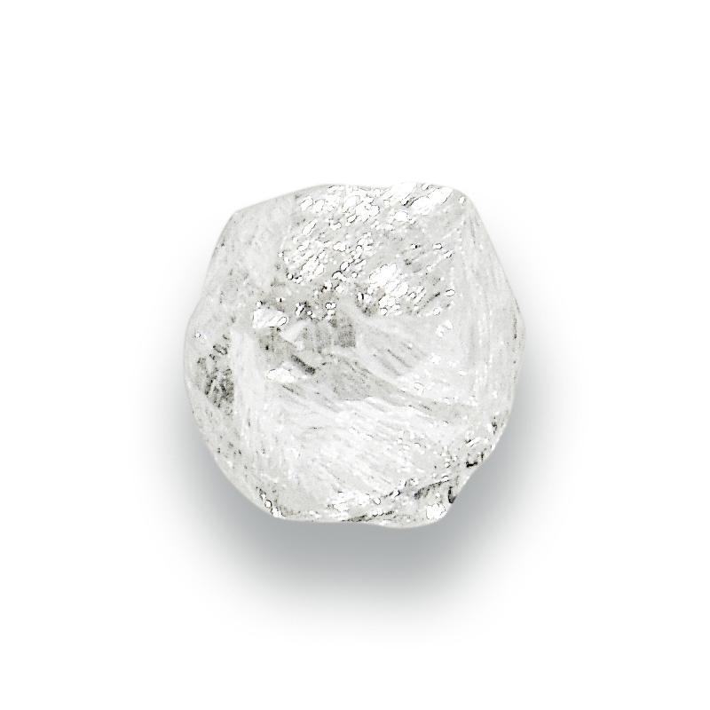 0.40 carat fancy white rough diamond dodecahedron Raw Diamond South Africa 