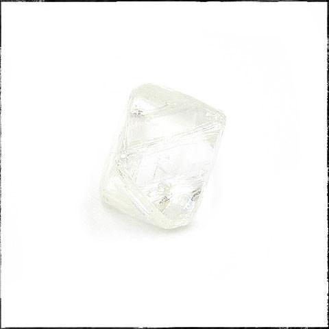 0.52 carat white rough diamond octahedron Raw Diamond South Africa 