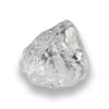 0.61 carat geometrically patterned white rough diamond crystal triangle Raw Diamond South Africa 