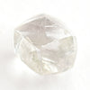 0.74 carat waterlike and gemmy raw diamond rhombododecahedron