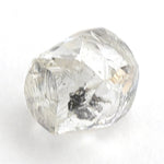 0.77 carat unique and alluvial raw diamond dodecahedron
