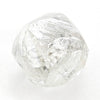 0.79 carat fancy waterdroplet rough diamond dodecahedron