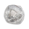 0.80 carat limited edition black and white rough diamond dodecahedron