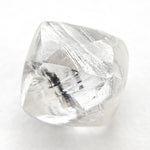 0.83 carat perfectly imperfect raw diamond dodecahedron