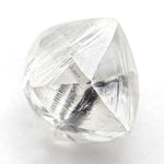 0.83 carat perfectly imperfect raw diamond dodecahedron