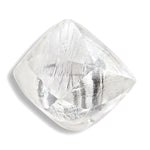 0.83 carat perfectly imperfect raw diamond dodecahedron