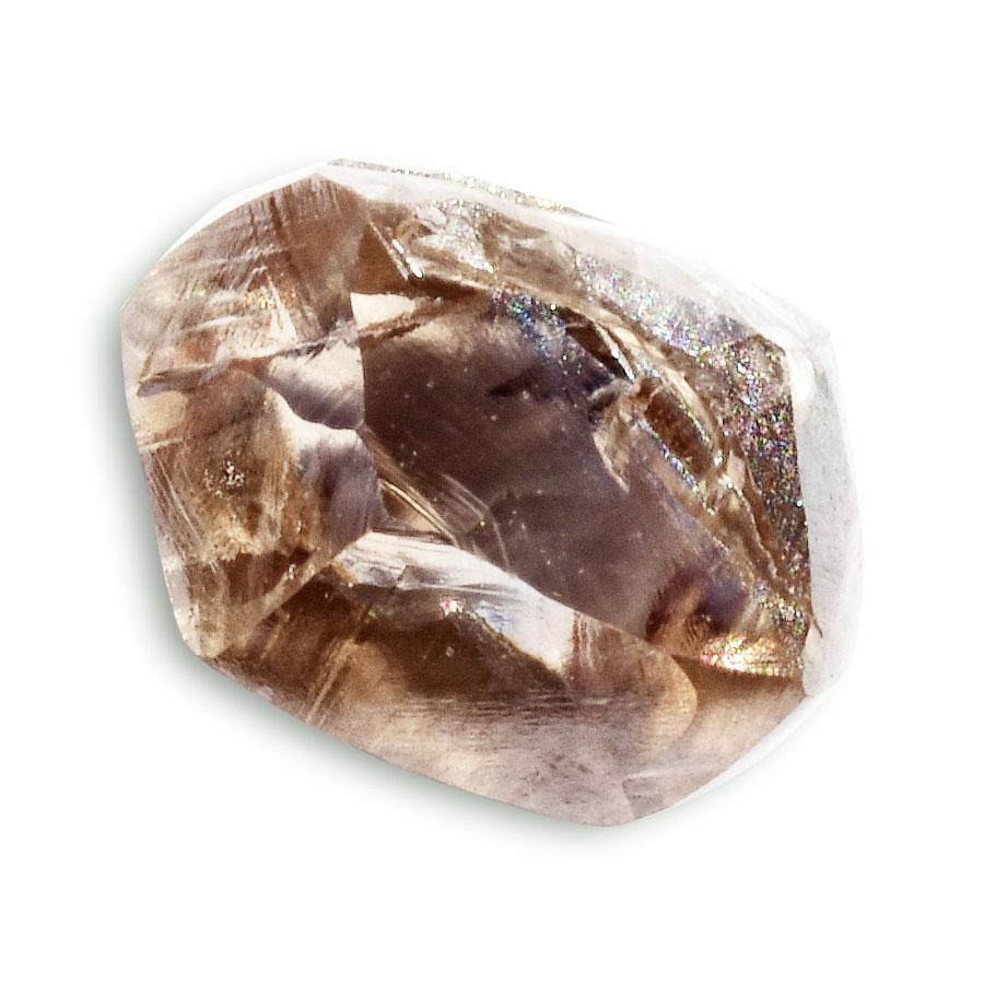 0.89 carat smoky champagne rough diamond freeform crystal Raw Diamond South Africa 