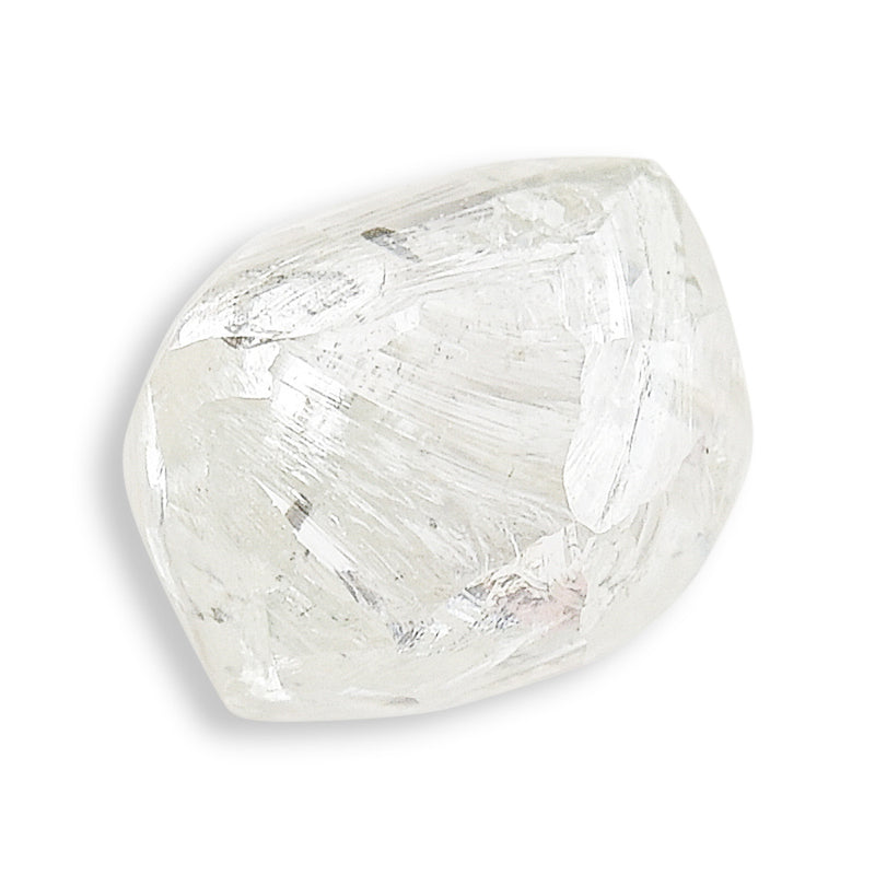 0.89 carat gorgeous alluvial raw diamond dodecahedron