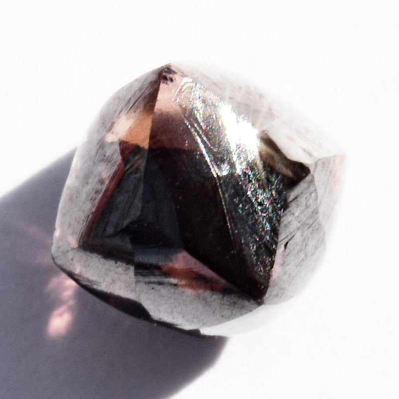 0.92 carat deep coffee brown raw diamond octahedron Raw Diamond South Africa 