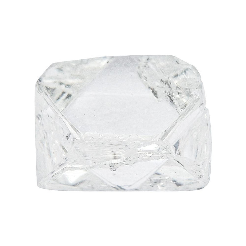 0.97 carat extremely clear and slightly oblong rough diamond octahedron Raw Diamond South Africa 