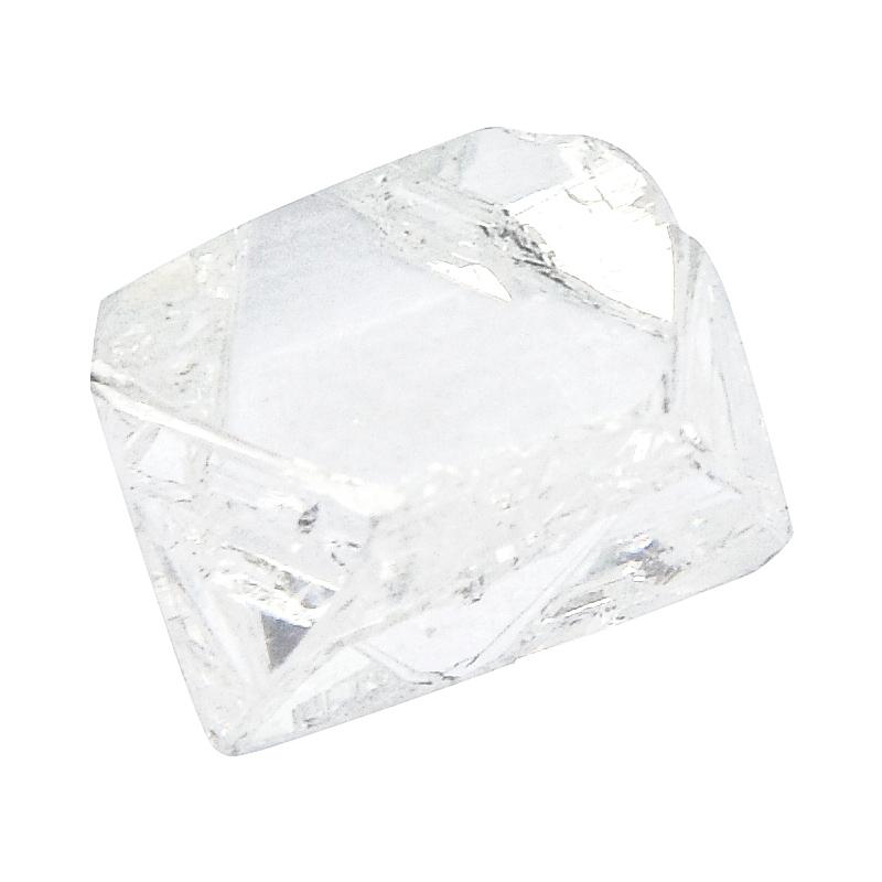 0.97 carat extremely clear and slightly oblong rough diamond octahedron Raw Diamond South Africa 