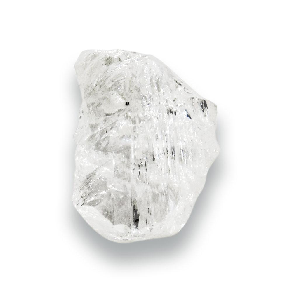 0.99 carat white rough diamond crystal – The Raw Stone