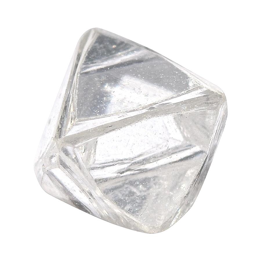 1.0 carat perfect rough diamond octahedron – The Raw Stone