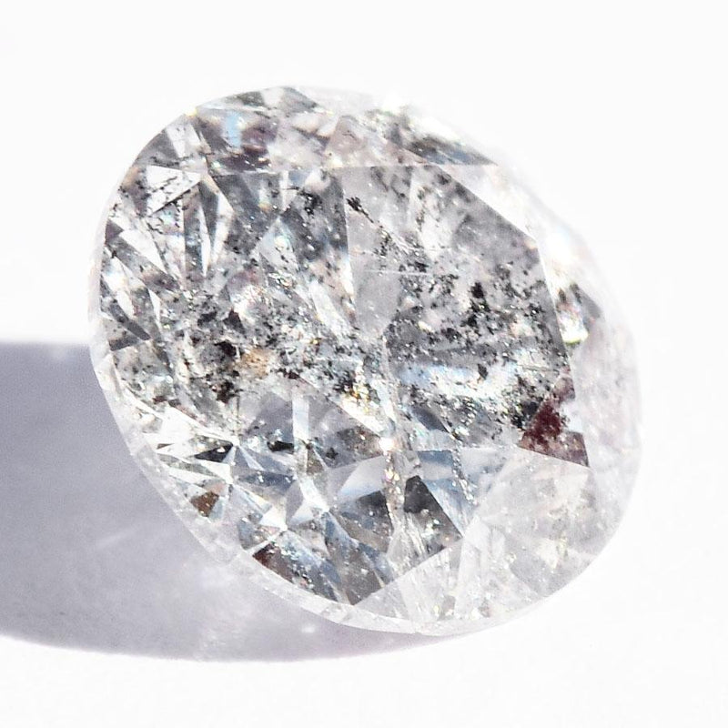 1.01 carat salt and pepper round brilliant natural diamond Raw Diamond South Africa 