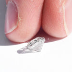 1.02 carat round brilliant salt and pepper diamond Raw Diamond South Africa 
