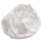 1.8 carat white crystally oblong raw diamond