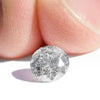 1.12 carat round brilliant salt and pepper diamond Raw Diamond South Africa 