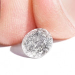 1.12 carat round brilliant salt and pepper diamond Raw Diamond South Africa 