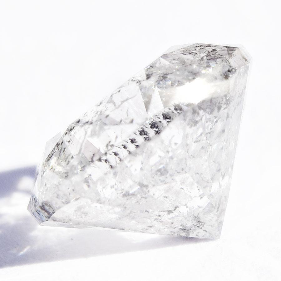 1.14 carat round brilliant salt and pepper diamond Raw Diamond South Africa 