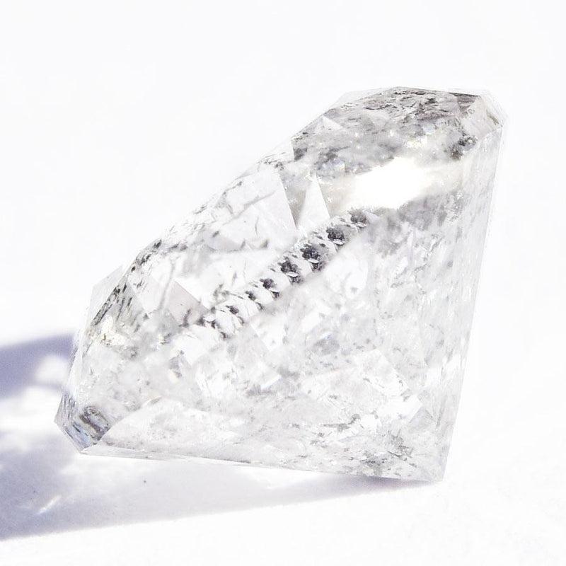 1.14 carat round brilliant salt and pepper diamond Raw Diamond South Africa 