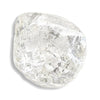 1.23 carat fancy alluvial rough diamond dodecahedron