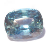 1.26 carat multispectrum blue cushion sapphire from Sri Lanka