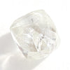 1.32 carat oblong and bright rough diamond octahedron