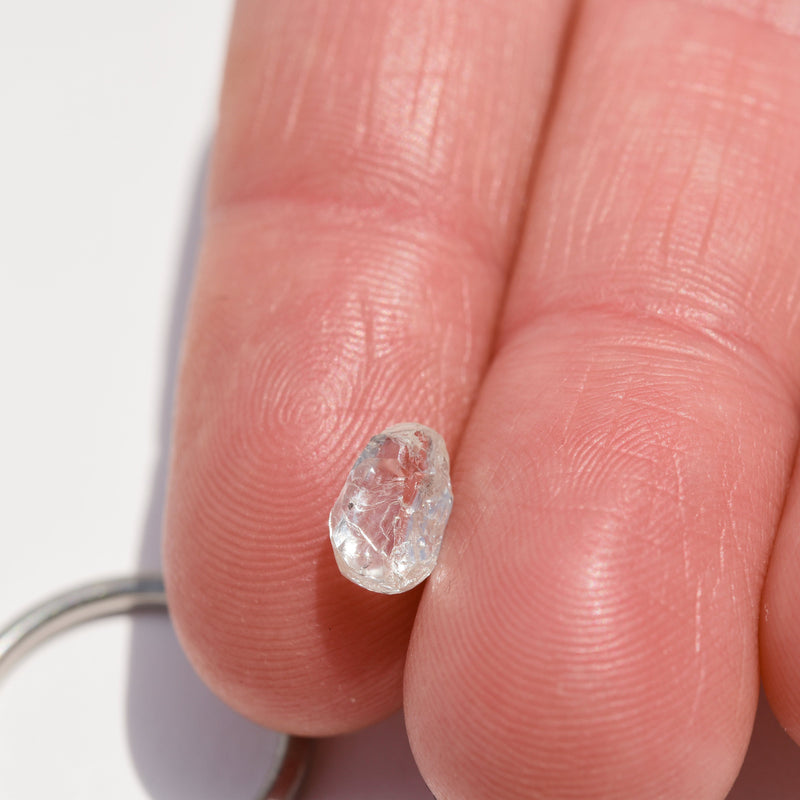 1.34 carat oblong and structured free-form rough diamond crystal Raw Diamond South Africa 