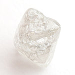 1.35 carat sparkly rough diamond octahedron