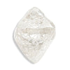 1.35 carat sparkly rough diamond octahedron