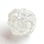 1.42 carat sparkly and bright freeform rough diamond