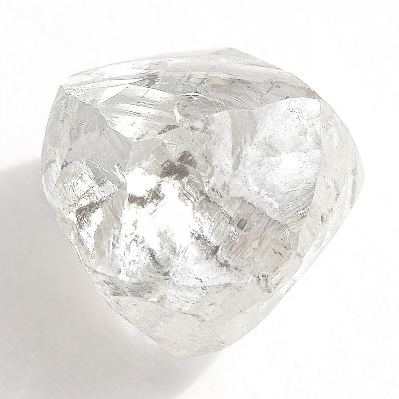 1.43 carat gemmy rough diamond octahedron