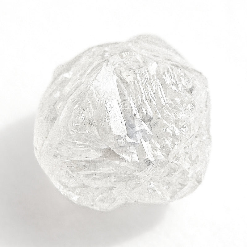 1.48 carat bright and full of light freeform rough diamond