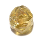 0.83 carat spectrum green-gold freeform raw diamond