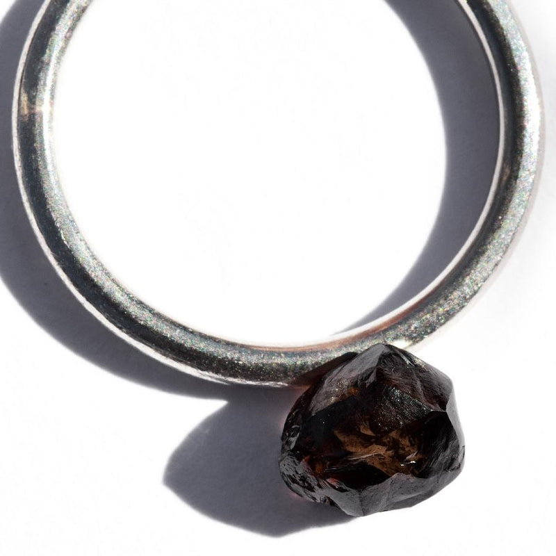 1.59 carat dark chocolate rough diamond freeform crystal Raw Diamond South Africa 